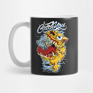 Funny Alien T-Shirt Design Mug